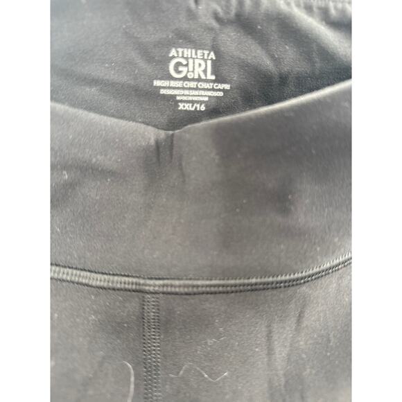 Athleta Girl High Rise Chit Chat Capri XXL/16 - Picture 2 of 3